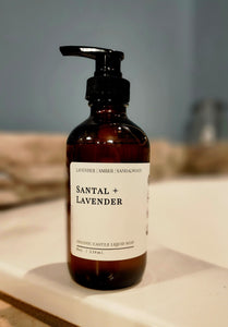 8oz. Organic Castile Hand Soap - Raven Candle Co.