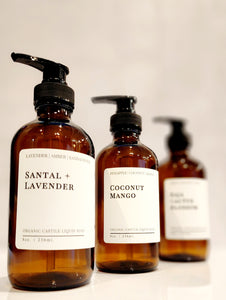 8oz. Organic Castile Hand Soap - Raven Candle Co.